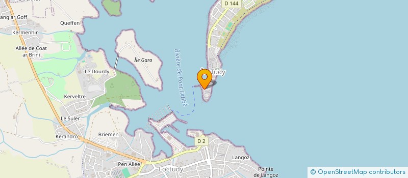 localisation de l'entreprise MONSIEUR PIERRE VAUTARD  ILE-TUDY