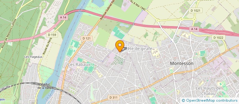 localisation de l'entreprise MONSIEUR PIERRE VAUTRIN  CHATOU