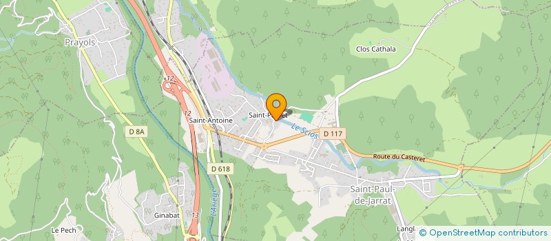 localisation de l'entreprise MONSIEUR PIERRE VAZQUEZ à SAINT-PAUL-DE-JARRAT