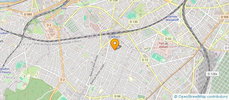 localisation de l'entreprise MONSIEUR PIERRE-VEDA OU à CLAMART