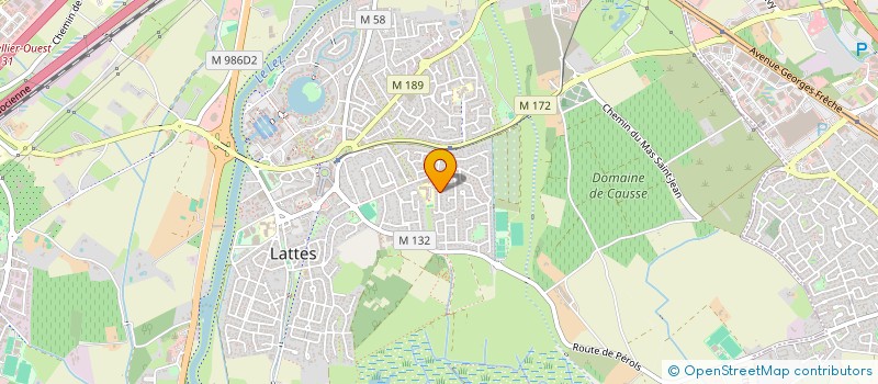 localisation de l'entreprise MONSIEUR PIERRE VEDEL à LATTES