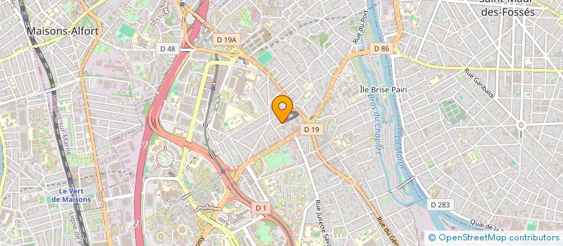 localisation de l'entreprise MONSIEUR PIERRE VENTROUX  CRETEIL