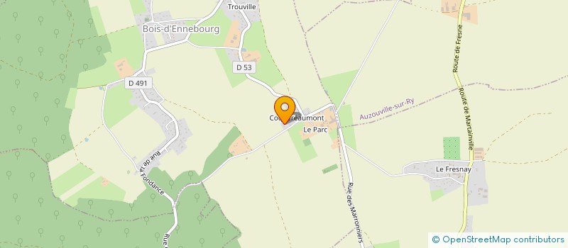 localisation de l'entreprise MONSIEUR PIERRE VERDIERE  BOIS-D'ENNEBOURG