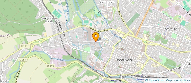 localisation de l'entreprise MONSIEUR PIERRE VERDUYN  BEAUVAIS