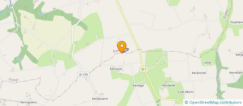 localisation de l'entreprise MONSIEUR PIERRE VERGE  PLUMELIN