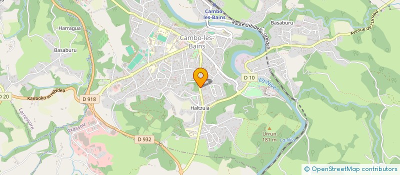 localisation de l'entreprise MONSIEUR PIERRE VERGEAT  SALIES-DE-BEARN