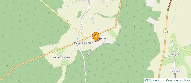 localisation de l'entreprise MONSIEUR PIERRE VERGNAC à OUDAN