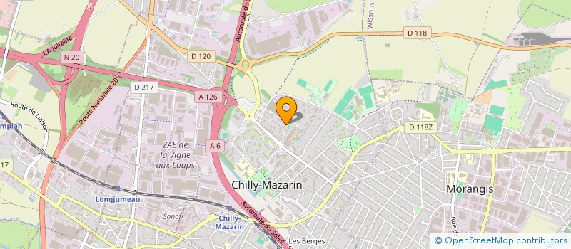 localisation de l'entreprise MONSIEUR PIERRE VERGNAC à CHILLY-MAZARIN