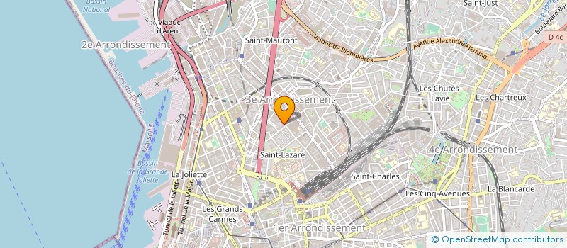localisation de l'entreprise MONSIEUR PIERRE VERGNES à MARSEILLE