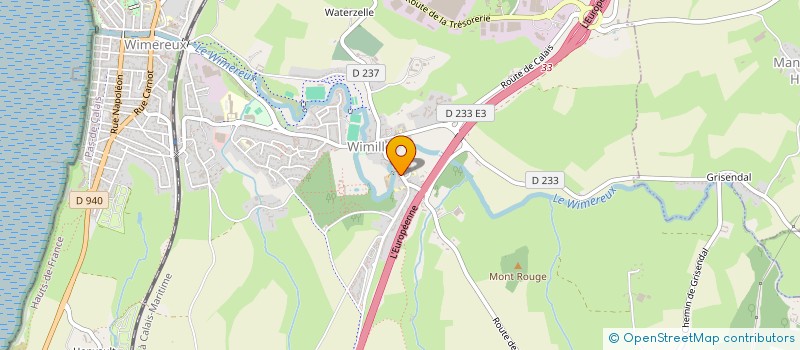 localisation de l'entreprise MONSIEUR PIERRE VERLEY  WIMILLE