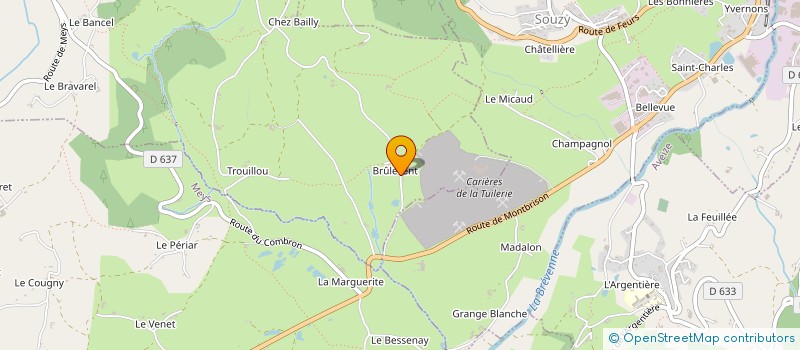 localisation de l'entreprise MONSIEUR PIERRE VERMARE  HAUTE-RIVOIRE