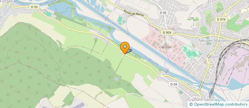 localisation de l'entreprise MONSIEUR PIERRE VERMION  PONT-SAINT-VINCENT