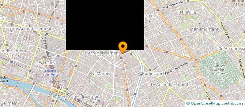 localisation de l'entreprise MONSIEUR PIERRE VERMOT  PARIS