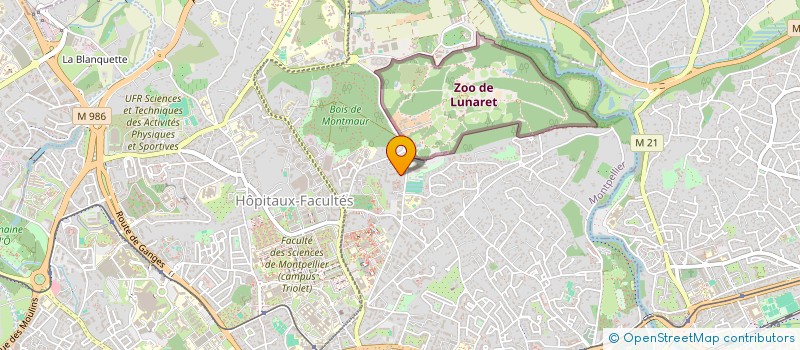 localisation de l'entreprise MONSIEUR PIERRE VEROT à MONTPELLIER