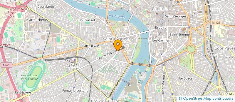 localisation de l'entreprise MONSIEUR PIERRE VERQUIN à TOULOUSE