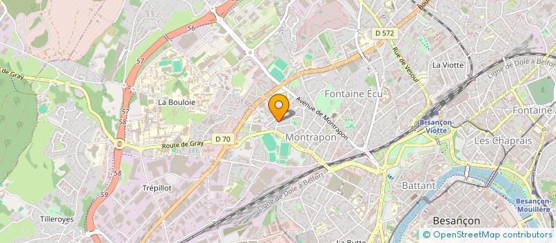 localisation de l'entreprise MONSIEUR PIERRE VERSCHUEREN à BESANCON