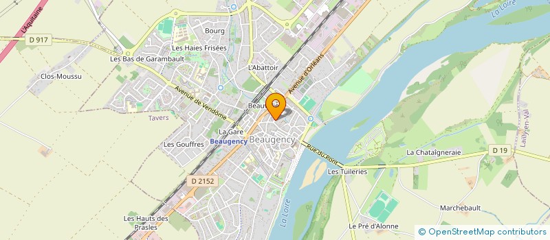 localisation de l'entreprise MONSIEUR PIERRE VERSINI à BEAUGENCY