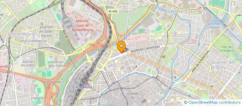 localisation de l'entreprise MONSIEUR PIERRE VETTER à STRASBOURG