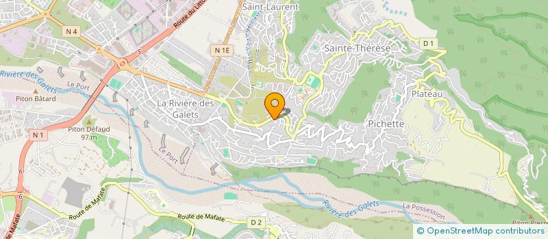 localisation de l'entreprise MONSIEUR PIERRE VETTOREL à LA POSSESSION