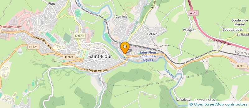 localisation de l'entreprise MONSIEUR PIERRE VIALLEFONT à SAINT-FLOUR