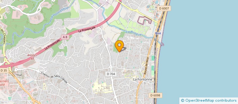 localisation de l'entreprise MONSIEUR PIERRE VICENS à ANTIBES