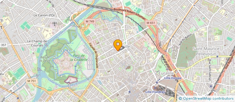 localisation de l'entreprise MONSIEUR PIERRE VICHOT  LILLE