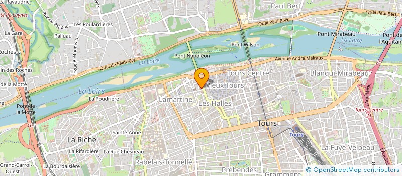 localisation de l'entreprise MONSIEUR PIERRE VIDAL  TOURS