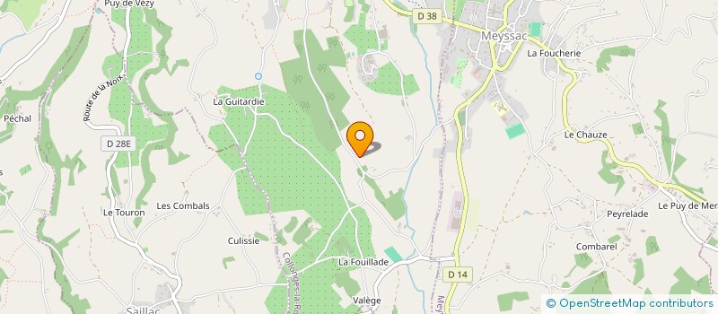 localisation de l'entreprise MONSIEUR PIERRE VIDAL à COLLONGES-LA-ROUGE
