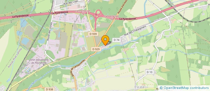 localisation de l'entreprise MONSIEUR PIERRE VIDALON  LA BARTHE-DE-NESTE