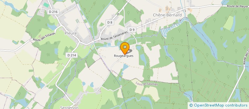 localisation de l'entreprise MONSIEUR PIERRE VIENNET  VILLERS LES BOIS