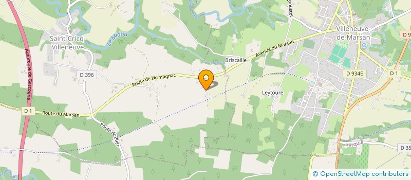 localisation de l'entreprise MONSIEUR PIERRE VIGNOLLES  SAINT-CRICQ-VILLENEUVE