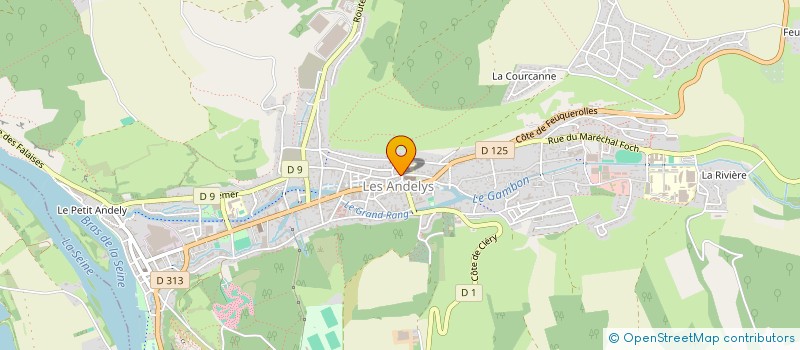 localisation de l'entreprise MONSIEUR PIERRE VIGNON à LES ANDELYS