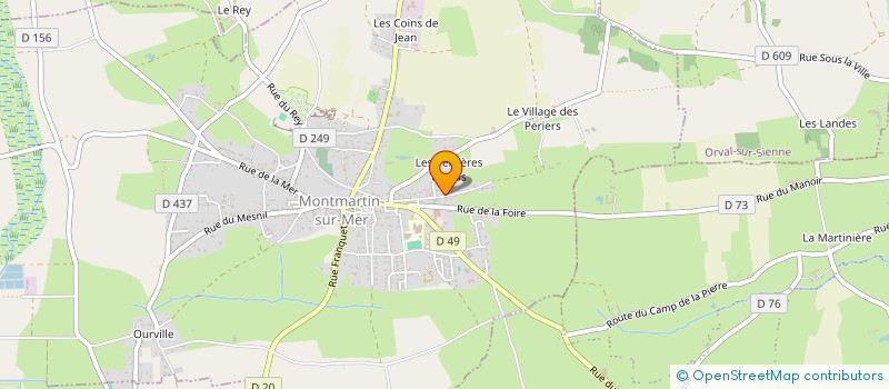 localisation de l'entreprise MONSIEUR PIERRE VIGOT à MONTMARTIN-SUR-MER