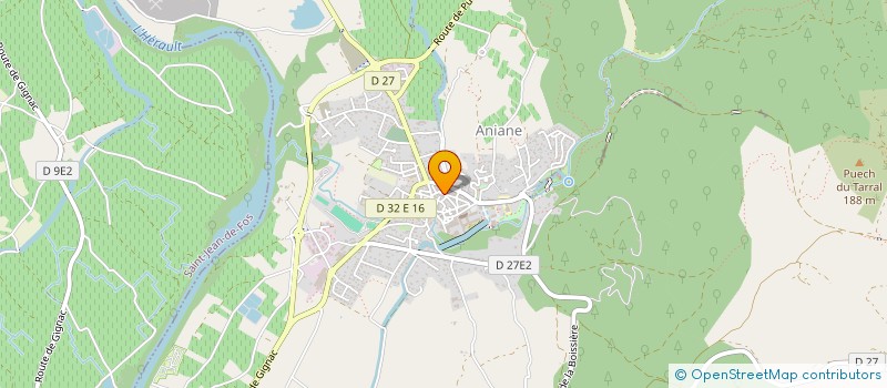 localisation de l'entreprise MONSIEUR PIERRE VIGUIE  ANIANE