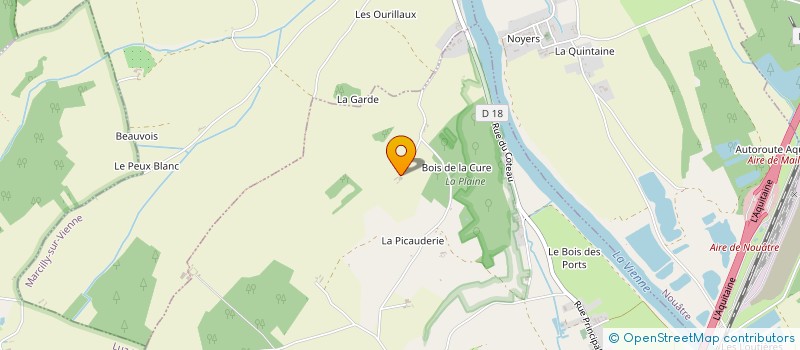 localisation de l'entreprise MONSIEUR PIERRE VILLEDIEU à PORTS-SUR-VIENNE