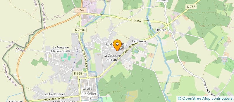 localisation de l'entreprise MONSIEUR PIERRE VILLEJOUBERT  CHAVEIGNES