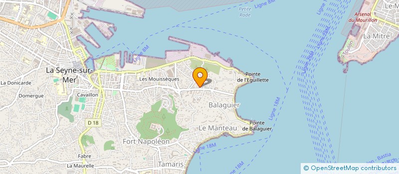 localisation de l'entreprise MONSIEUR PIERRE VILLETTE à LA SEYNE-SUR-MER