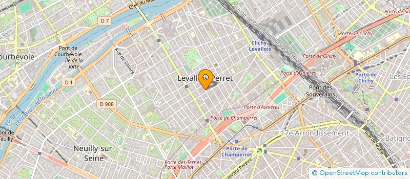 localisation de l'entreprise MONSIEUR PIERRE VINCENT à LEVALLOIS-PERRET