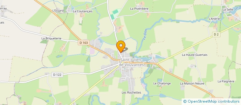 localisation de l'entreprise MONSIEUR PIERRE VINCENT à SAINT-JULIEN-DE-VOUVANTES