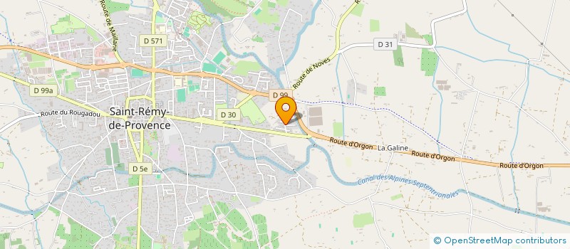 localisation de l'entreprise MONSIEUR PIERRE VINCENT  ST REMY DE PROVENCE