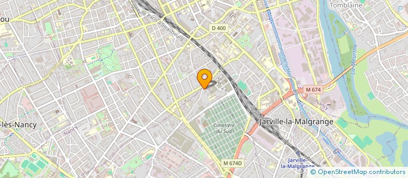 localisation de l'entreprise MONSIEUR PIERRE VINCENT  VANDUVRE-LES-NANCY