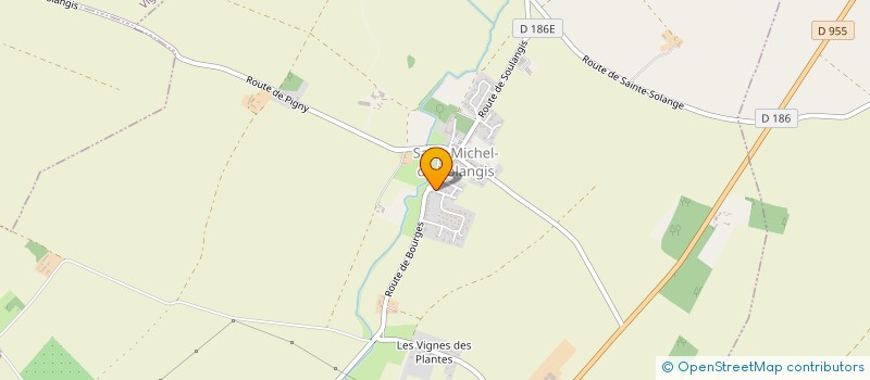 localisation de l'entreprise MONSIEUR PIERRE VINCENT  SAINT-MICHEL-DE-VOLANGIS