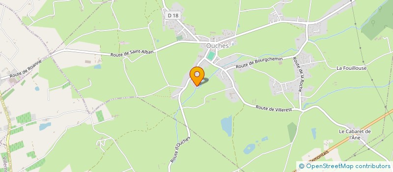 localisation de l'entreprise MONSIEUR PIERRE-VINCENT CANCALON  OUCHES