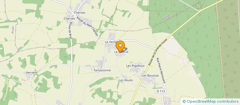 localisation de l'entreprise MONSIEUR PIERRE-VINCENT HIMONNET à BRIE