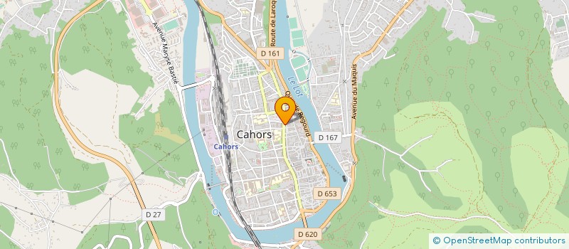 localisation de l'entreprise MONSIEUR PIERRE VINGES  CAHORS