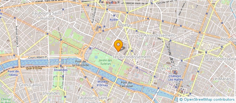 localisation de l'entreprise MONSIEUR PIERRE VINOT  PARIS