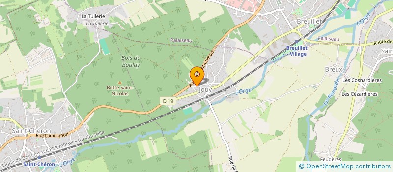 localisation de l'entreprise MONSIEUR PIERRE VIOLETTE  BREUX-JOUY