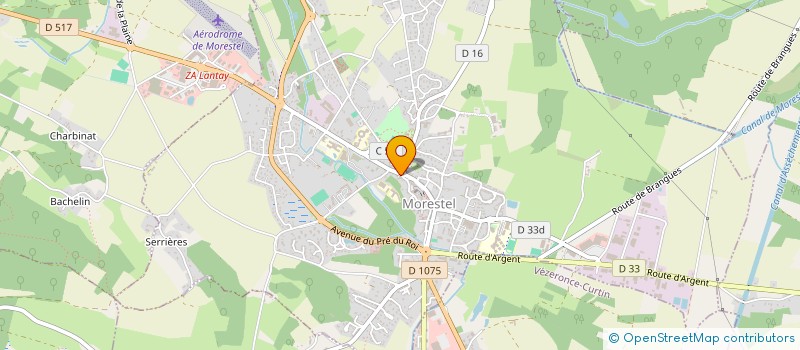 localisation de l'entreprise MONSIEUR PIERRE VIOLLET  MORESTEL