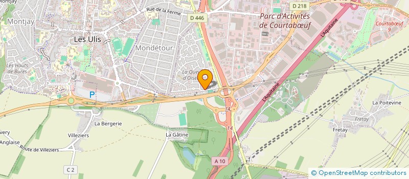 localisation de l'entreprise MONSIEUR PIERRE VISCONTE à LES ULIS