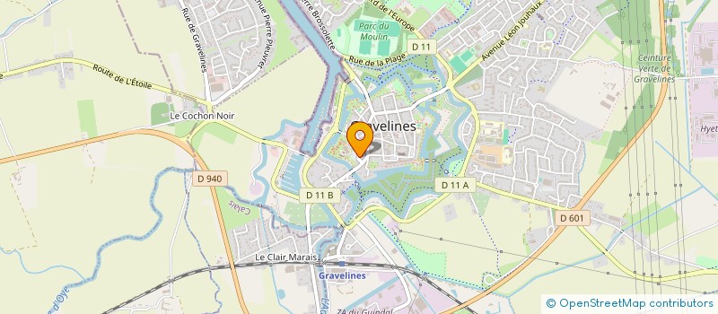 localisation de l'entreprise MONSIEUR PIERRE VISEUX à GRAVELINES